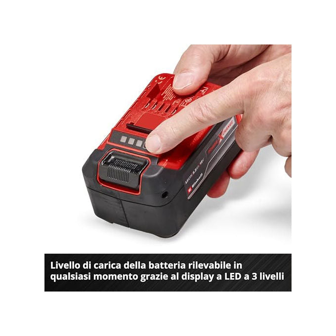 Einhell Batteria 5,2 Ah e Ricarica Power X-Change Starter KIT_