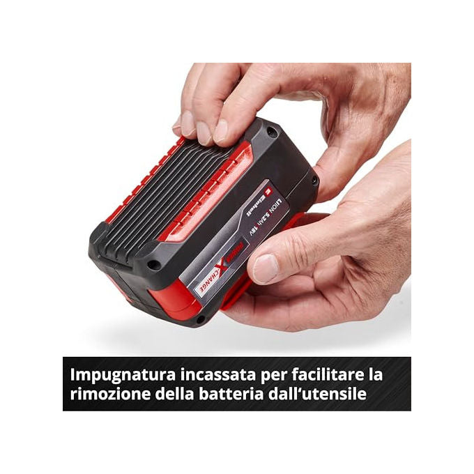 Einhell Batteria 5,2 Ah e Ricarica Power X-Change Starter KIT_