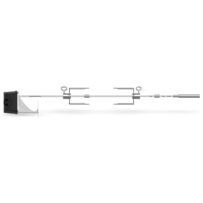 Weber 3400261 Girarrosto Elettrico Acciaio Inox per Barbecue Spirit e Searwood colore Nero
