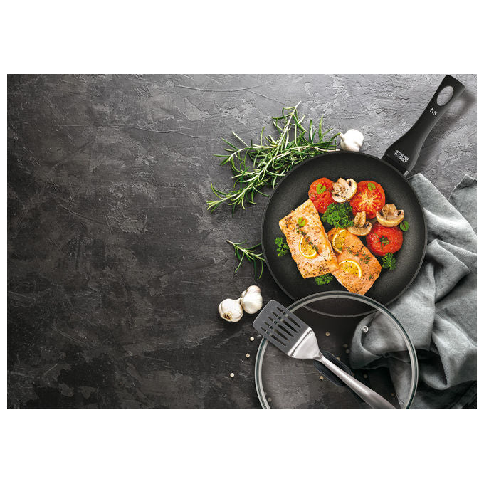 TVS Virtus Induction Padella 32 cm Nero