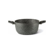 Tvs Casseruola Mineralia Grigio in Alluminio Antiaderente