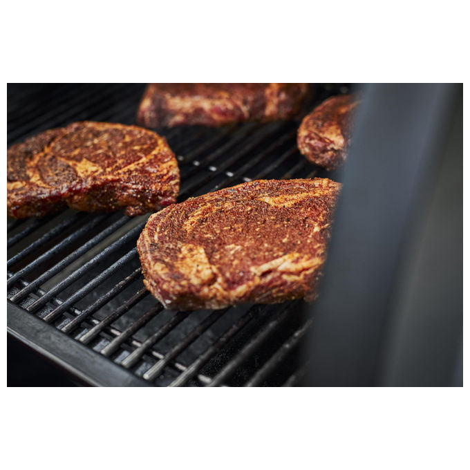 Weber 3401055 Pellet di Legno di Melo 8 Kg 100% Naturale Senza Additivi Certificato FSC per Barbecue a Pellet e Affumicatori