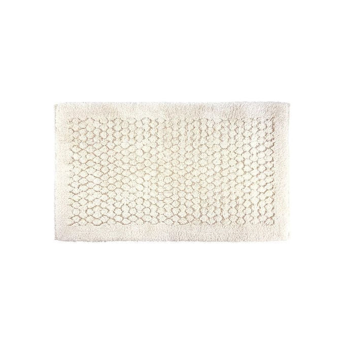 APE Tappeto Bagno Quarzo Bianco 18611 Misto Cotone