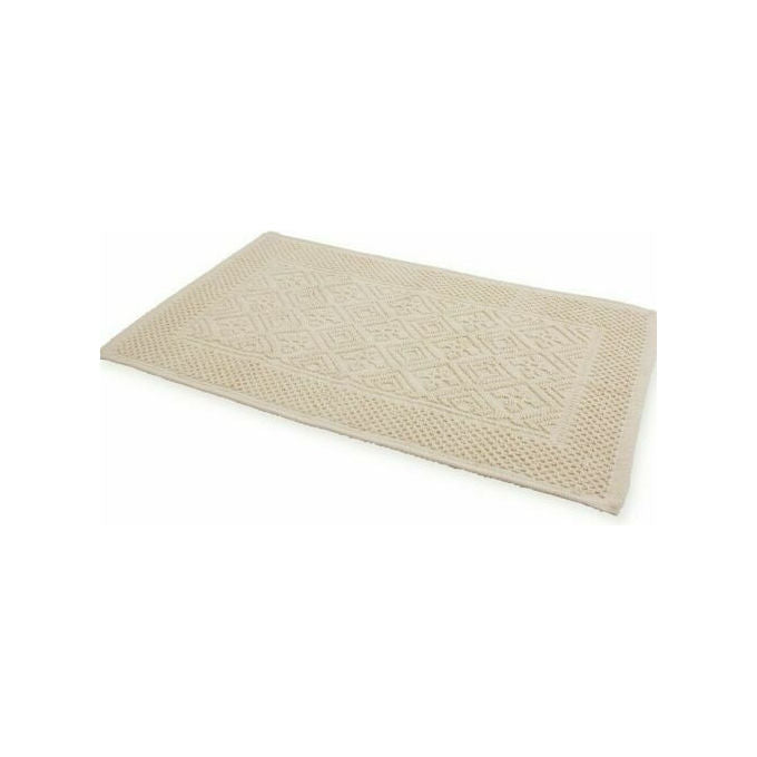 Quarzo Bianco Tappeto Bagno Esagono