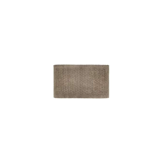 Quarzo Bianco Tappeto Bagno Tortora