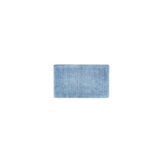 Yeppon Tappeto Bagno Quarzo Bianco Esagono Blu
