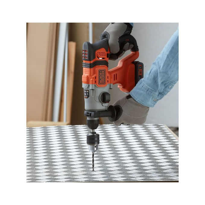 Black and Decker Trapano BCD900B-XJ con Impugnatura a Pistola