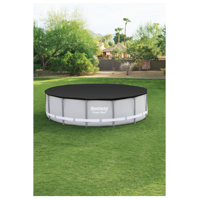 Bestway Copertura di Sicurezza per Piscina Rotonda 4.27 m