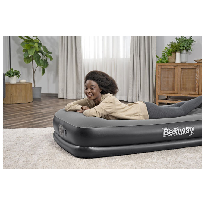Bestway Materasso Singolo Rettangolo con Pompa Integrata