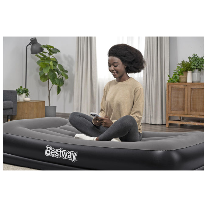 Bestway Materasso Singolo Rettangolo con Pompa Integrata