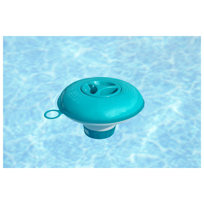 Bestway Erogatore di Cloro Blu e Bianco 124 mm