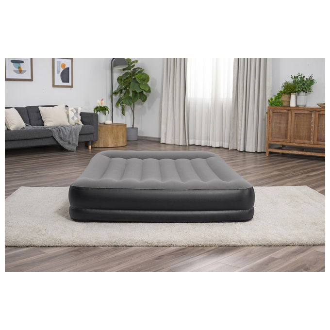 Bestway Doppio Materasso Queen Rettangolo con Pompa Integrata