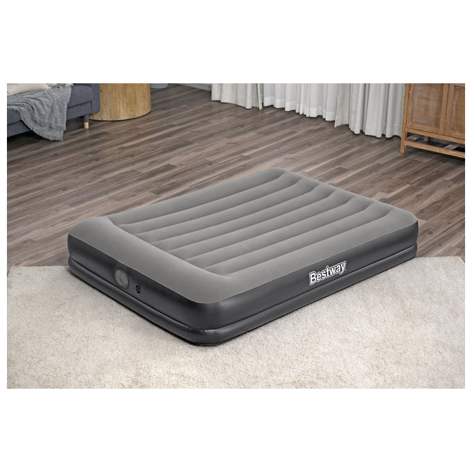 Bestway Doppio Materasso Queen Rettangolo con Pompa Integrata