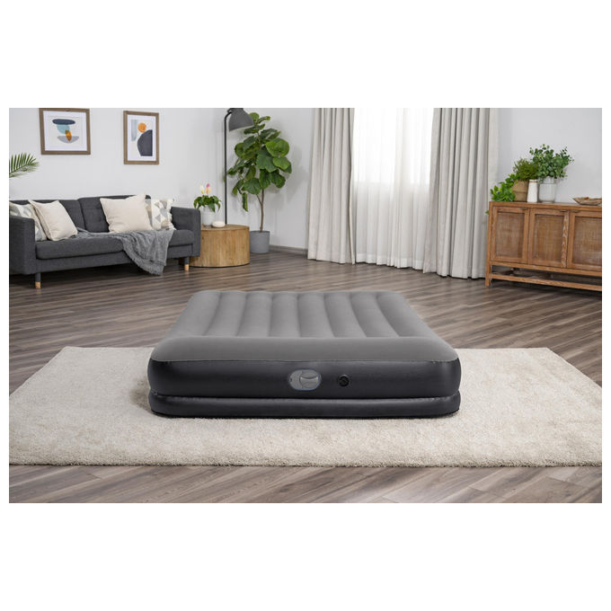Bestway Doppio Materasso Queen Rettangolo con Pompa Integrata