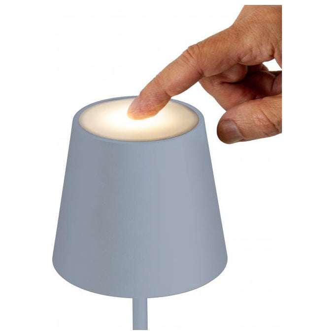 New Majestic Lampada Agata Nuances Blu Azzurro Pastello