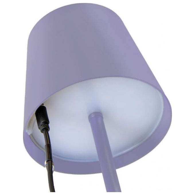 New Majestic Lampada Agata Nuances Viola Pastello