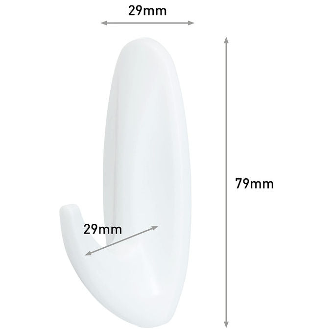 Command 17081 Designer Ganci Adesivi Medi per Interni portata 1,3 Kg colore Bianco