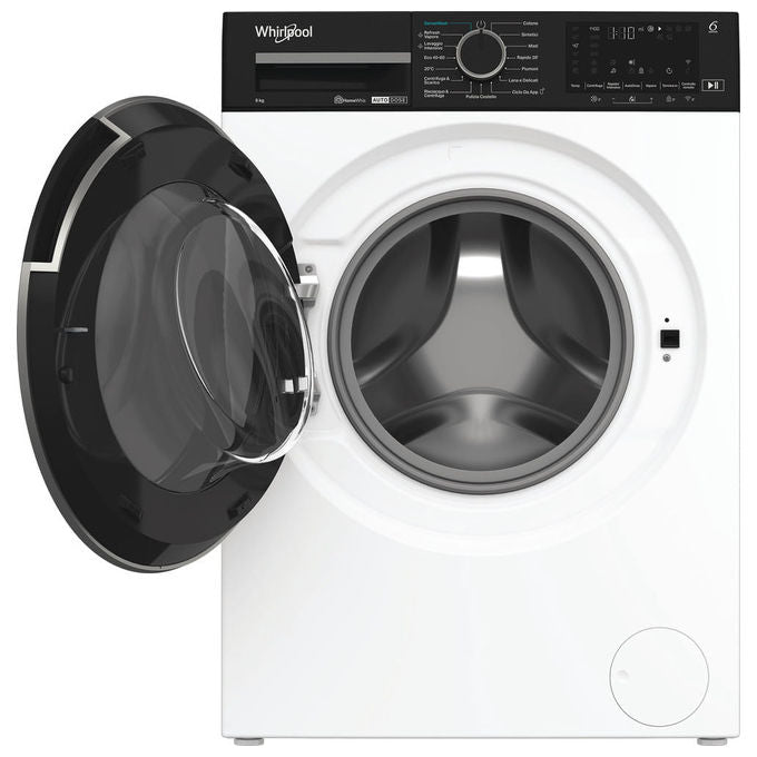Whirlpool WPM 911W ADS IT Lavatrice Carica Frontale 9 Kg Vapore WiFi Bianco