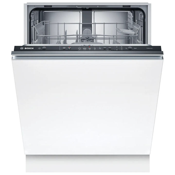 Bosch SMV25AX06E Serie 2 Lavastoviglie a Scomparsa Totale 12 coperti Classe E 48 dB AquaStop (81.5x60x55 cm) colore Nero