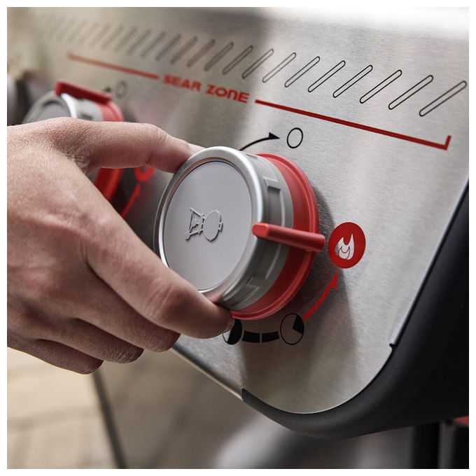 Weber Spirit E-425 Barbecue a Gas con Sear Zone