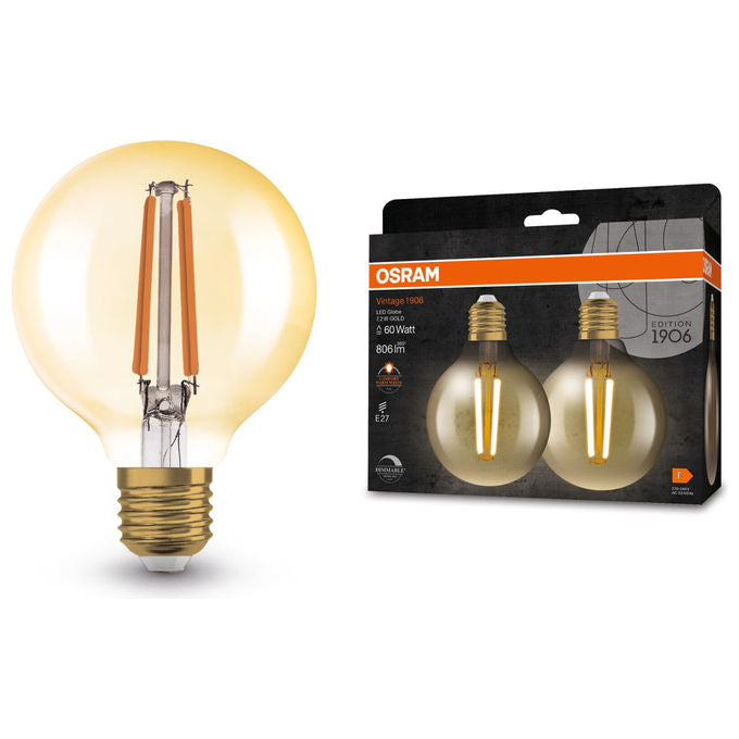 Osram Lampadine Led Vintage 1906 Classic Globe