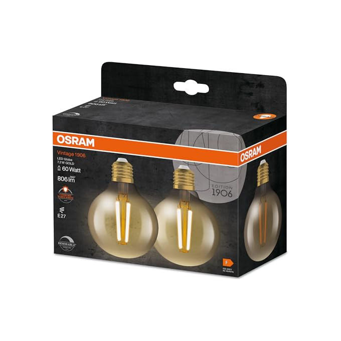 Osram Lampadine Led Vintage 1906 Classic Globe
