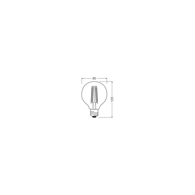 Osram Lampadine Led Vintage 1906 Classic Globe