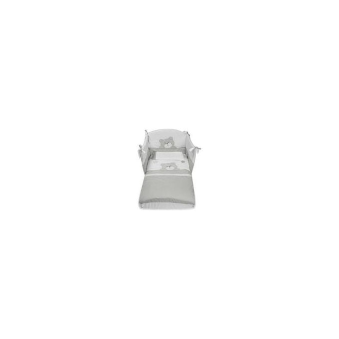 Italbaby Piumone Lettino 120 95 97 STELLINE Set 4 Pz Grey