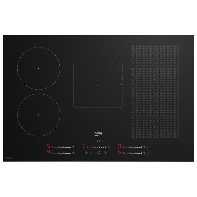 BEKO HobToHood Ventilazione Smart Piano Cottura Induzione 80 cm