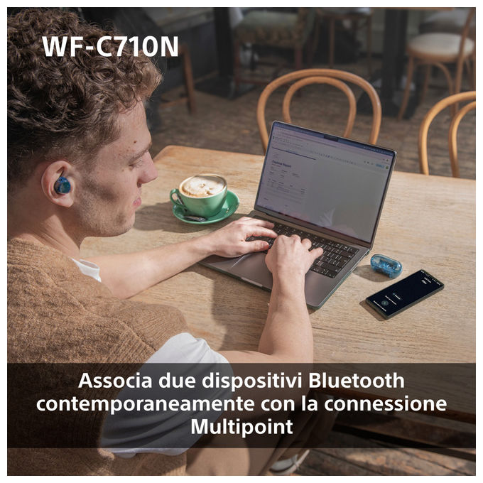 Sony WF-C710NL Auricolari Bluetooth True Wireless Noise Cancelling