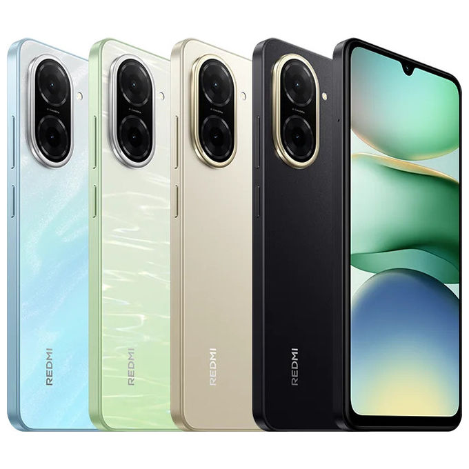 Xiaomi MZB0JTEEU Redmi A5 Smartphone 6.88'' 3GB 64GB Dual SIM 4G Android 15 5200 mAh 32MP colore Oro Sabbia