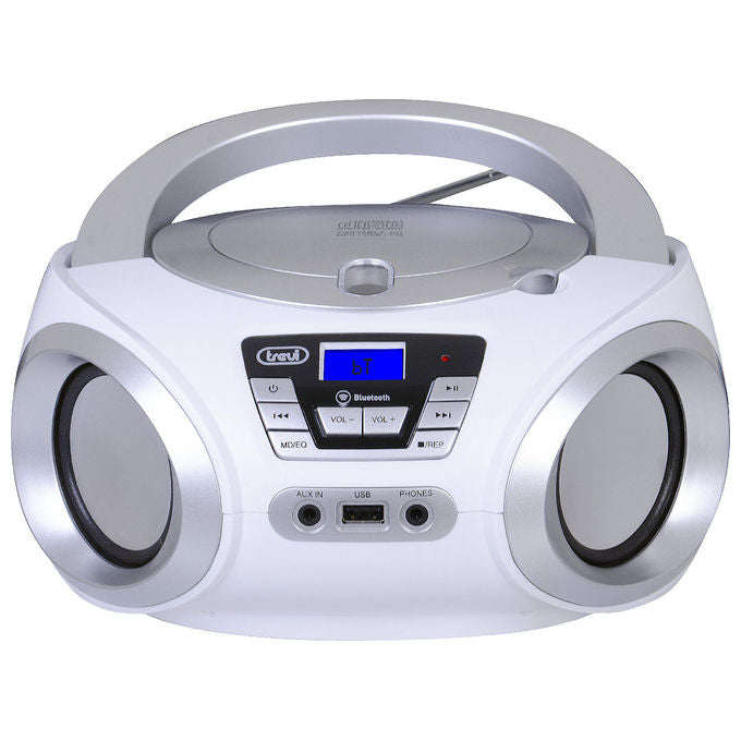 Trevi Stereo Portatile Boombox CMP 544 BT Bianco