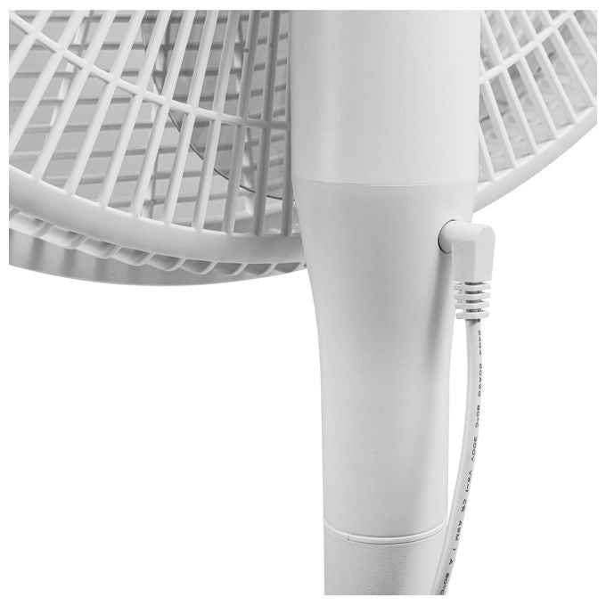 Macom Ventilatore Salvaspazio SMONTY Bianco 44 cm