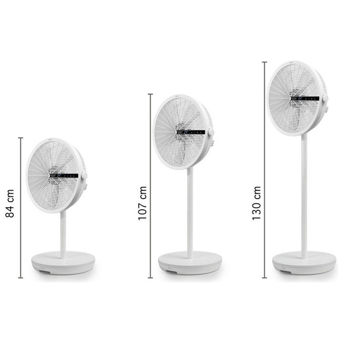 Macom Ventilatore Salvaspazio SMONTY Bianco 44 cm