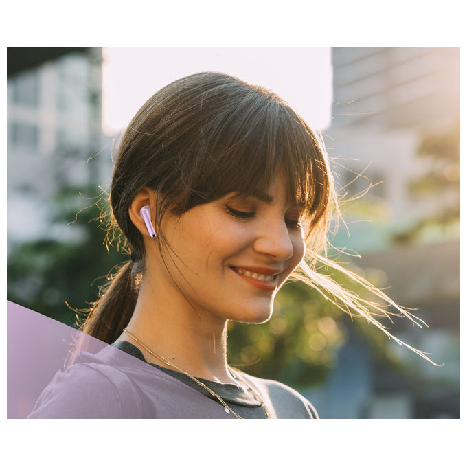 Music Sound BTMSTWSBREEZEP Breeze Auricolari Bluetooth In-ear Touch Control Autonomia 20h Bluetooth 5.4 colore Rosa