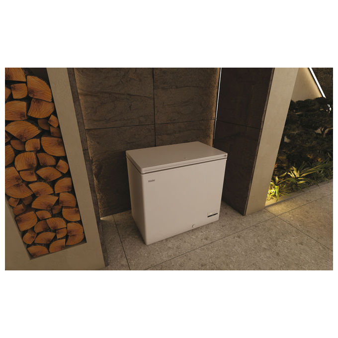 Haier HCE200D Congelatore a Pozzetto 196 L 84,5 cm Classe D 39 dB Fast Freeze colore Bianco