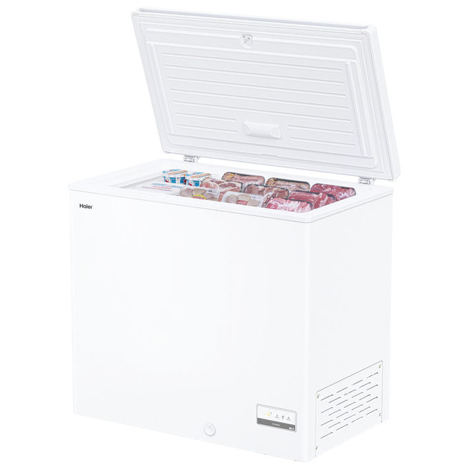Haier HCE200D Congelatore a Pozzetto 196 L 84,5 cm Classe D 39 dB Fast Freeze colore Bianco