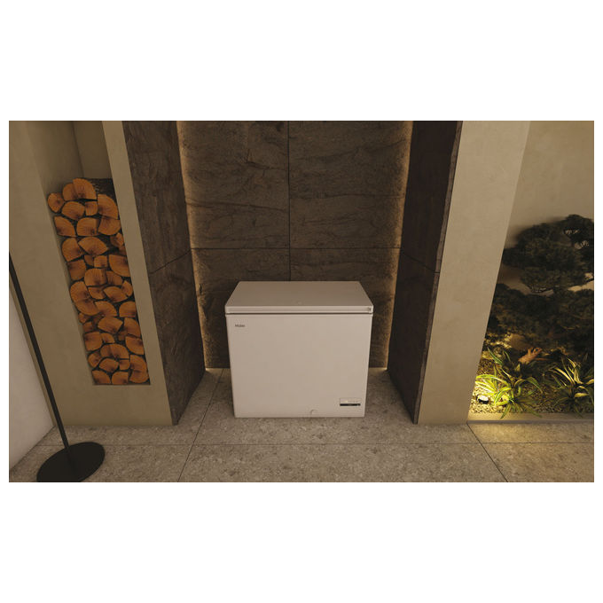 Haier HCE200D Congelatore a Pozzetto 196 L 84,5 cm Classe D 39 dB Fast Freeze colore Bianco