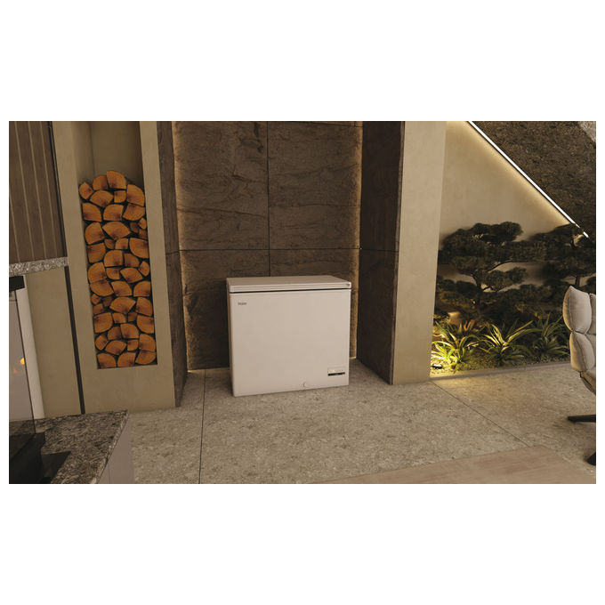 Haier HCE200D Congelatore a Pozzetto 196 L 84,5 cm Classe D 39 dB Fast Freeze colore Bianco