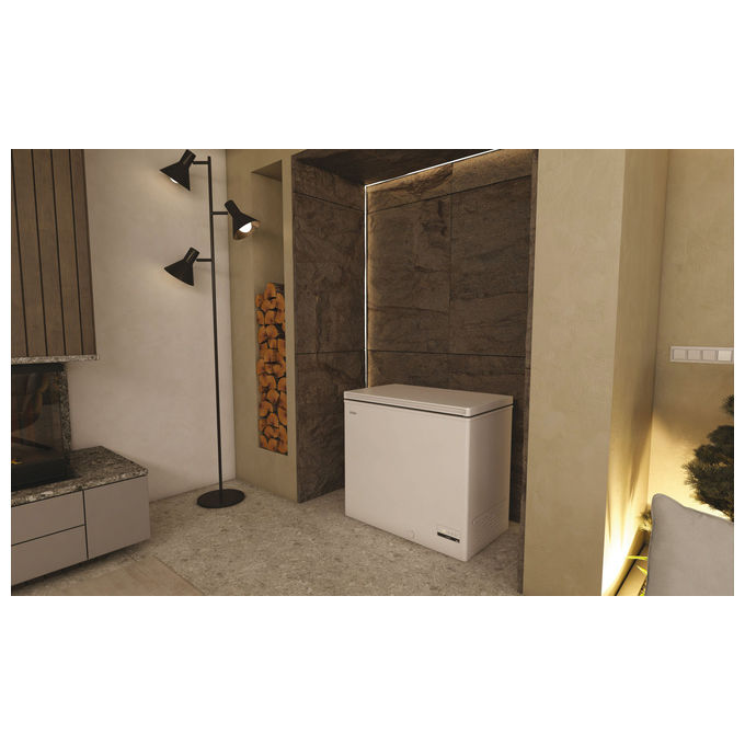 Haier HCE200D Congelatore a Pozzetto 196 L 84,5 cm Classe D 39 dB Fast Freeze colore Bianco