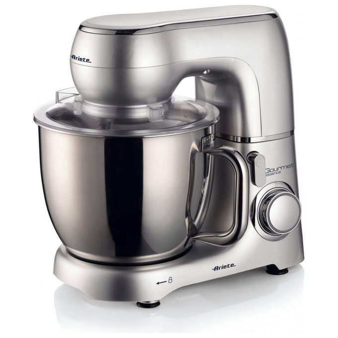 Ariete 1583 Gourmet Essence Impastatrice Planetaria 1300W Ciotola 5,2L 10 Velocita' Funzione Pulse colore Acciaio inox