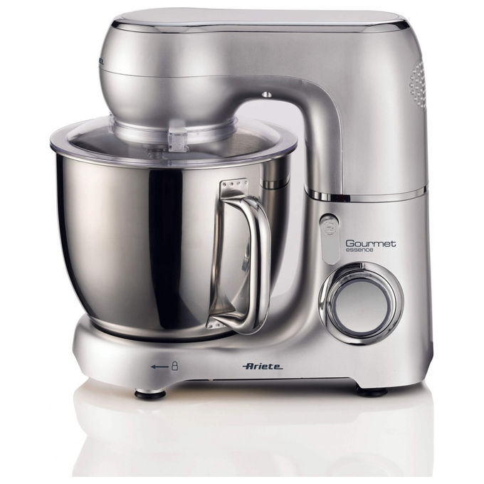 Ariete 1583 Gourmet Essence Impastatrice Planetaria 1300W Ciotola 5,2L 10 Velocita' Funzione Pulse colore Acciaio inox