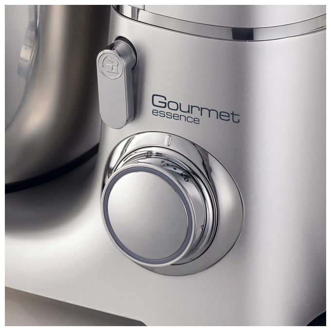 Ariete 1583 Gourmet Essence Impastatrice Planetaria 1300W Ciotola 5,2L 10 Velocita' Funzione Pulse colore Acciaio inox