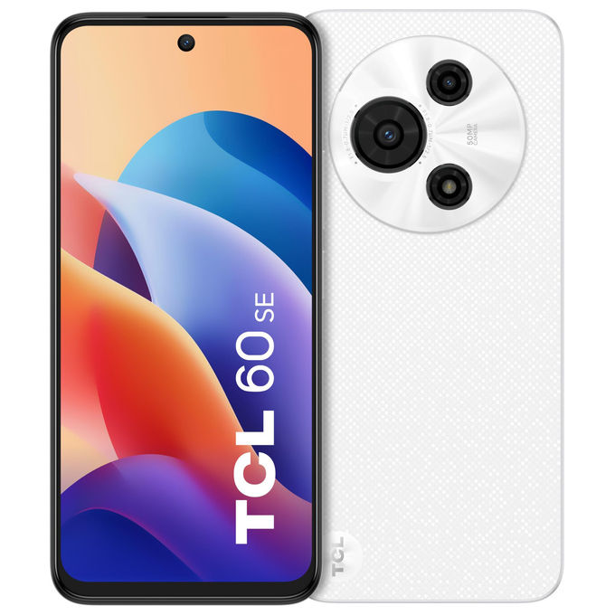 TCL 60 SE Smartphone Pure White 6.67'' 8GB RAM 512GB Memoria Interna