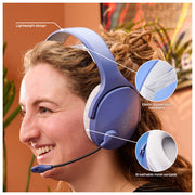 HyperX AM7A0AA Cloud Jet Cuffie Gaming Wireless Dual 2.4GHz Bluetooth PC PS5 PS4 Mobile driver 40mm autonomia 25h colore Blu