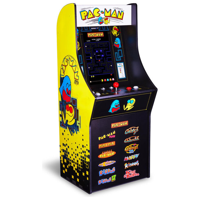 Arcade1up PAC-A-405529 PAC-MAN Classic SE Retro-Gaming Cabinet 13 Giochi 15.6'' Wi-Fi 2 Giocatori colore Multicolore