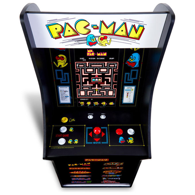 Arcade1up PAC-A-405529 PAC-MAN Classic SE Retro-Gaming Cabinet 13 Giochi 15.6'' Wi-Fi 2 Giocatori colore Multicolore