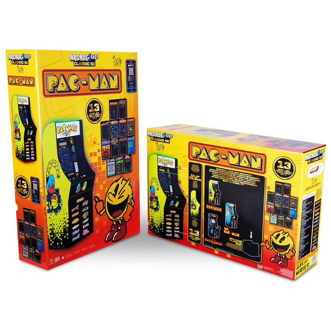 Arcade1up PAC-A-405529 PAC-MAN Classic SE Retro-Gaming Cabinet 13 Giochi 15.6'' Wi-Fi 2 Giocatori colore Multicolore