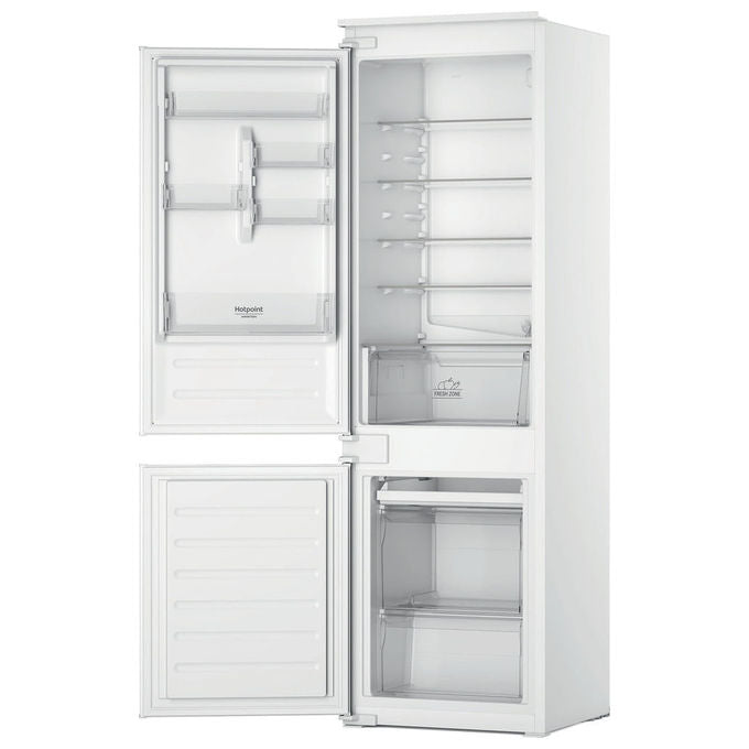 Hotpoint HAC18D031A1 Frigorifero Combinato da Incasso 268 L 177 cm Classe E 34 dB Ventilato Pannellabile colore Bianco