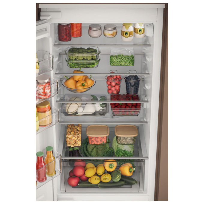 Hotpoint HAC18D031A1 Frigorifero Combinato da Incasso 268 L 177 cm Classe E 34 dB Ventilato Pannellabile colore Bianco